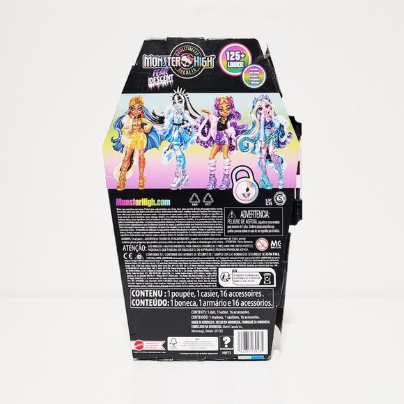 Monster High Skulltimate Secret Fearidescent Draculaura Doll - NRFB - Picture 3 of 5